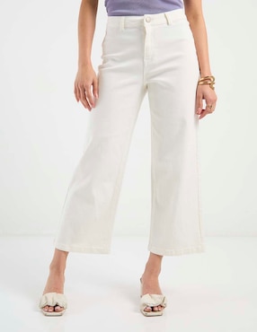 Jeans wide leg Metropolis para mujer