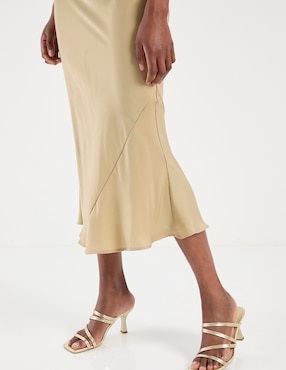 Vestido crop formal Metropolis para mujer