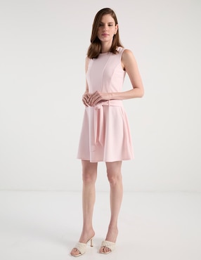 Vestido corto casual Metropolis para mujer