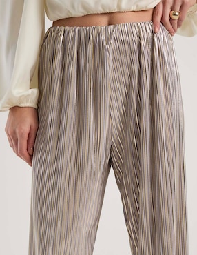 Pantalón straight Metropolis para mujer