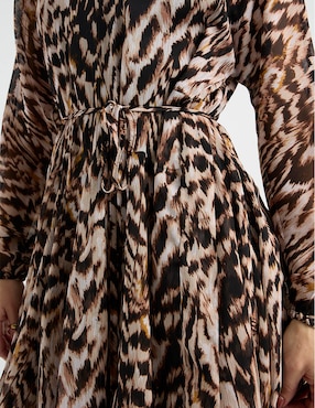 Vestido mini casual Metropolis para mujer