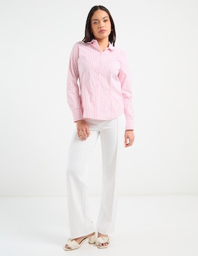 Pantalón Metropolis straight para mujer