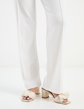 Pantalón Metropolis straight para mujer