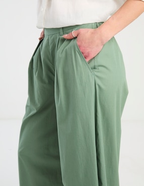 Pantalón relaxed Metropolis amplio para mujer
