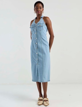 Vestido 3/4 casual Metropolis para mujer