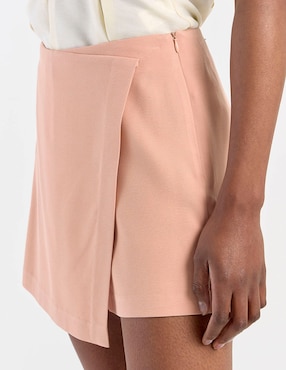 Falda short corto Metropolis a la cintura