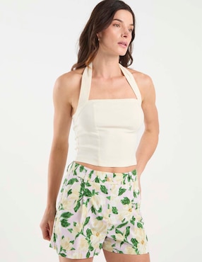 Top Metropolis cuello halter