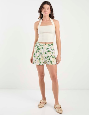 Top Metropolis cuello halter