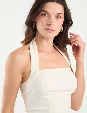 Top Metropolis cuello halter