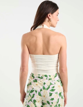 Top Metropolis cuello halter