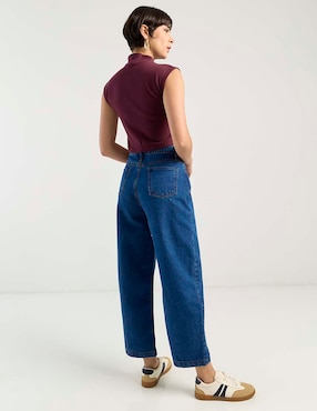 Jeans relaxed wide leg Metropolis para mujer