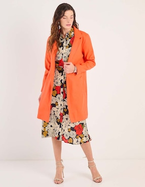 Abrigo Metropolis abierto para mujer