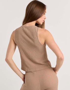 Blusa de tirantes Metropolis para mujer