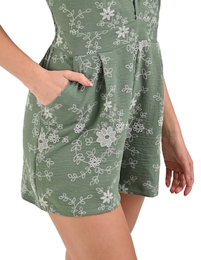 Jumpsuir Metropolis casual estampado floral para mujer