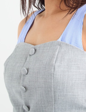 Blusa de tirantes Metropolis para mujer