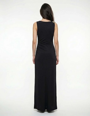 Vestido midi casual Metropolis para mujer