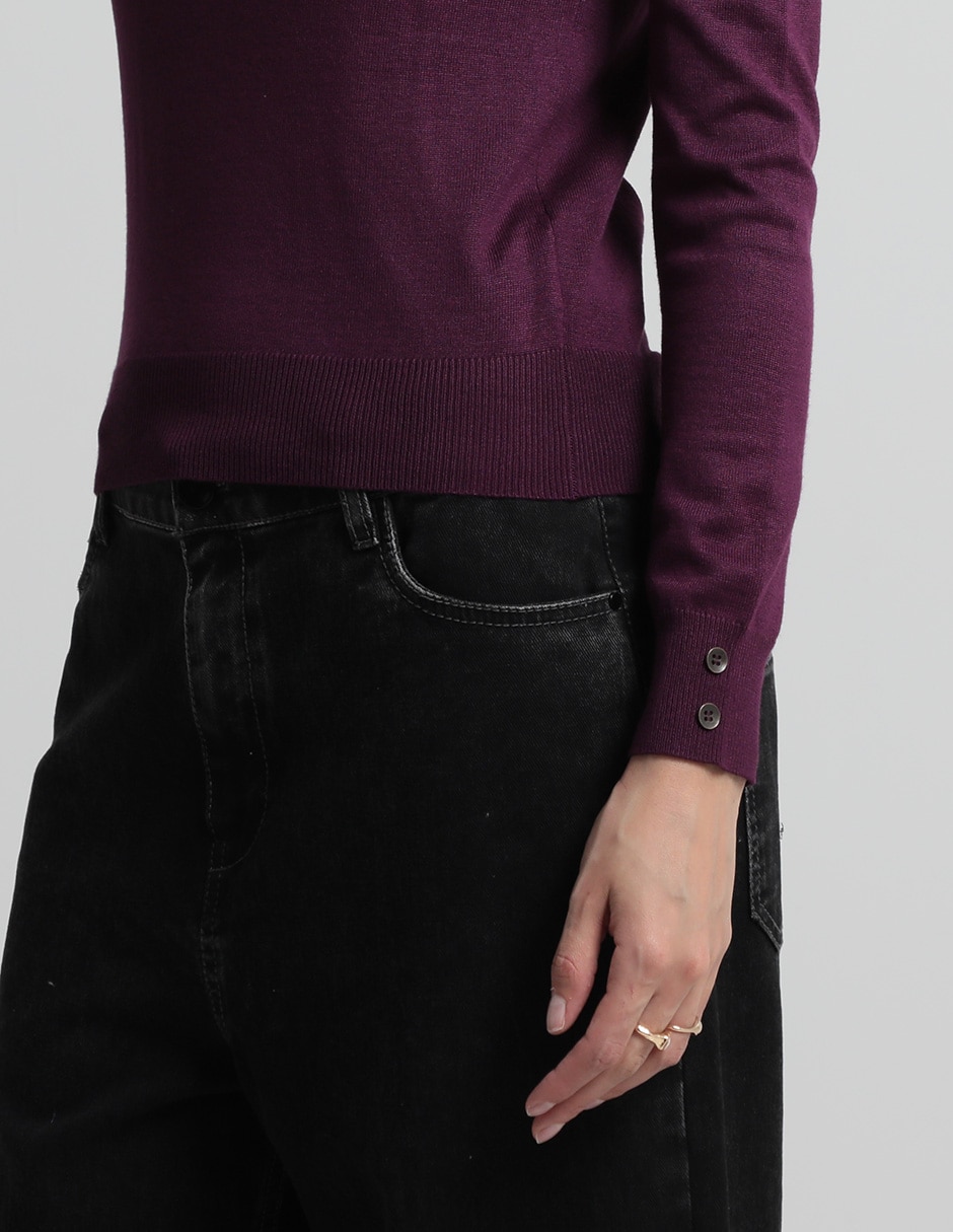 Suéter cuello tortuga para mujer 5
