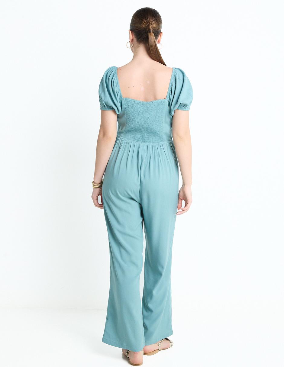 Jumpsuit estampado floral para mujer 4