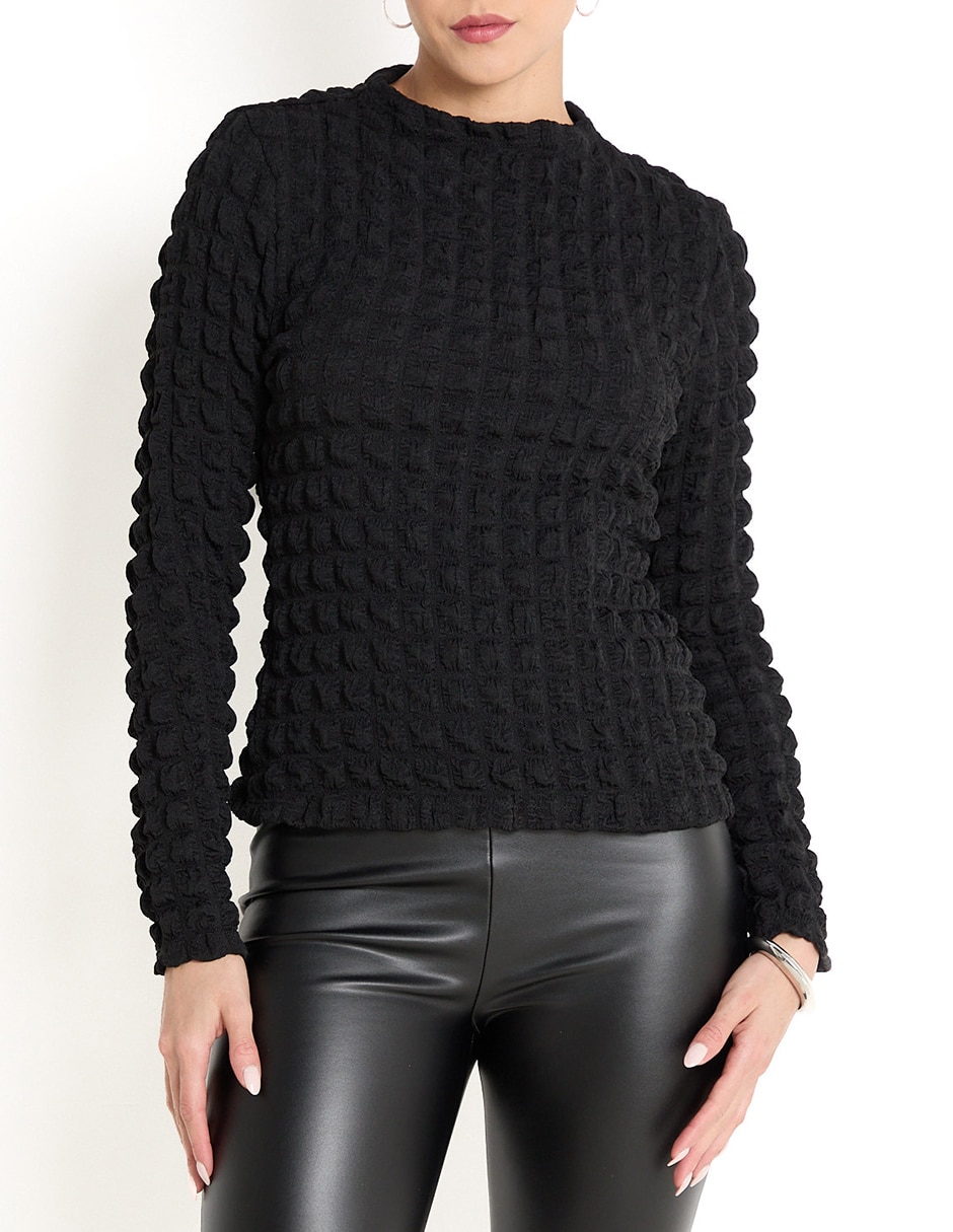 Blusa manga larga para mujer 4
