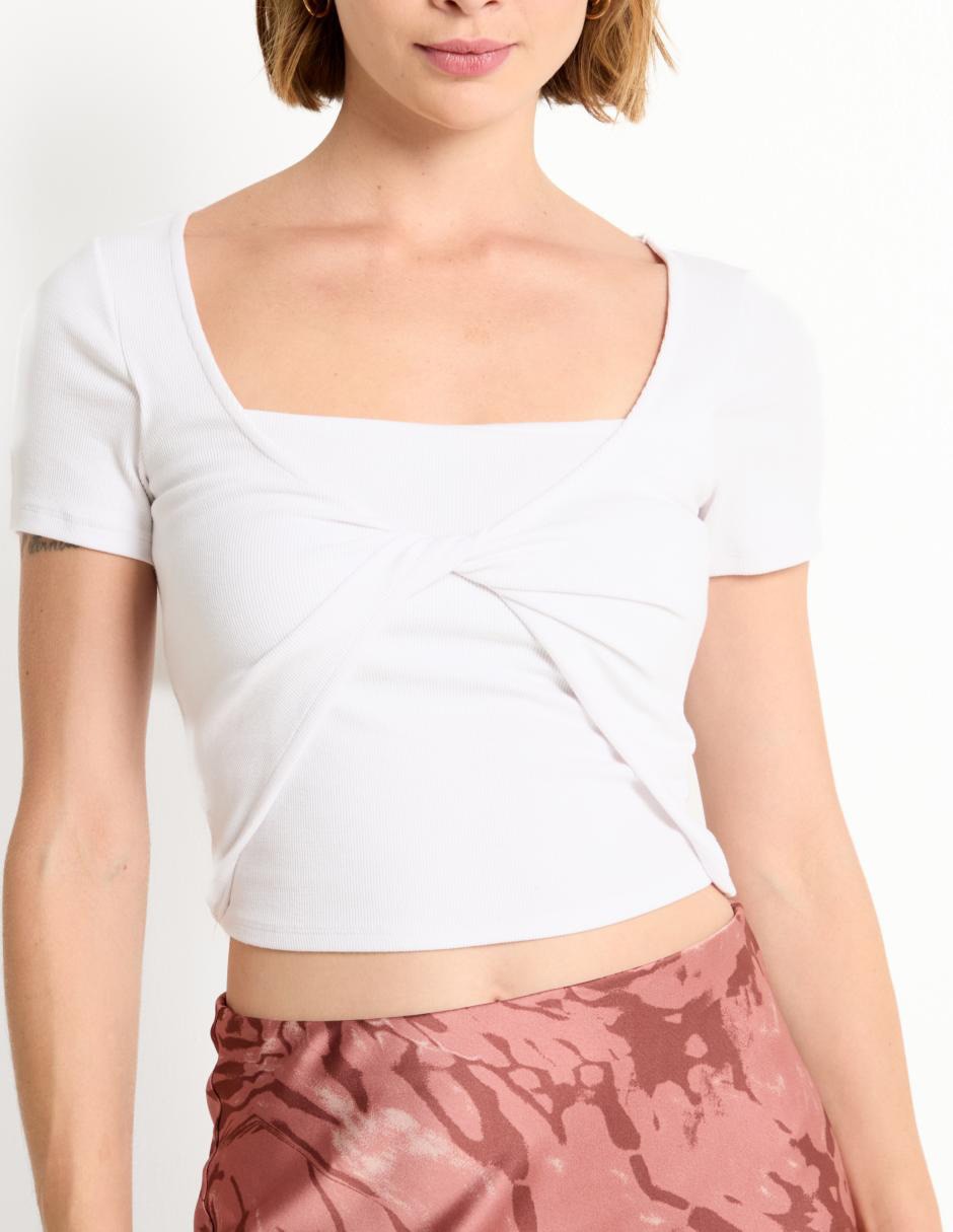 Playera manga corta para mujer 4