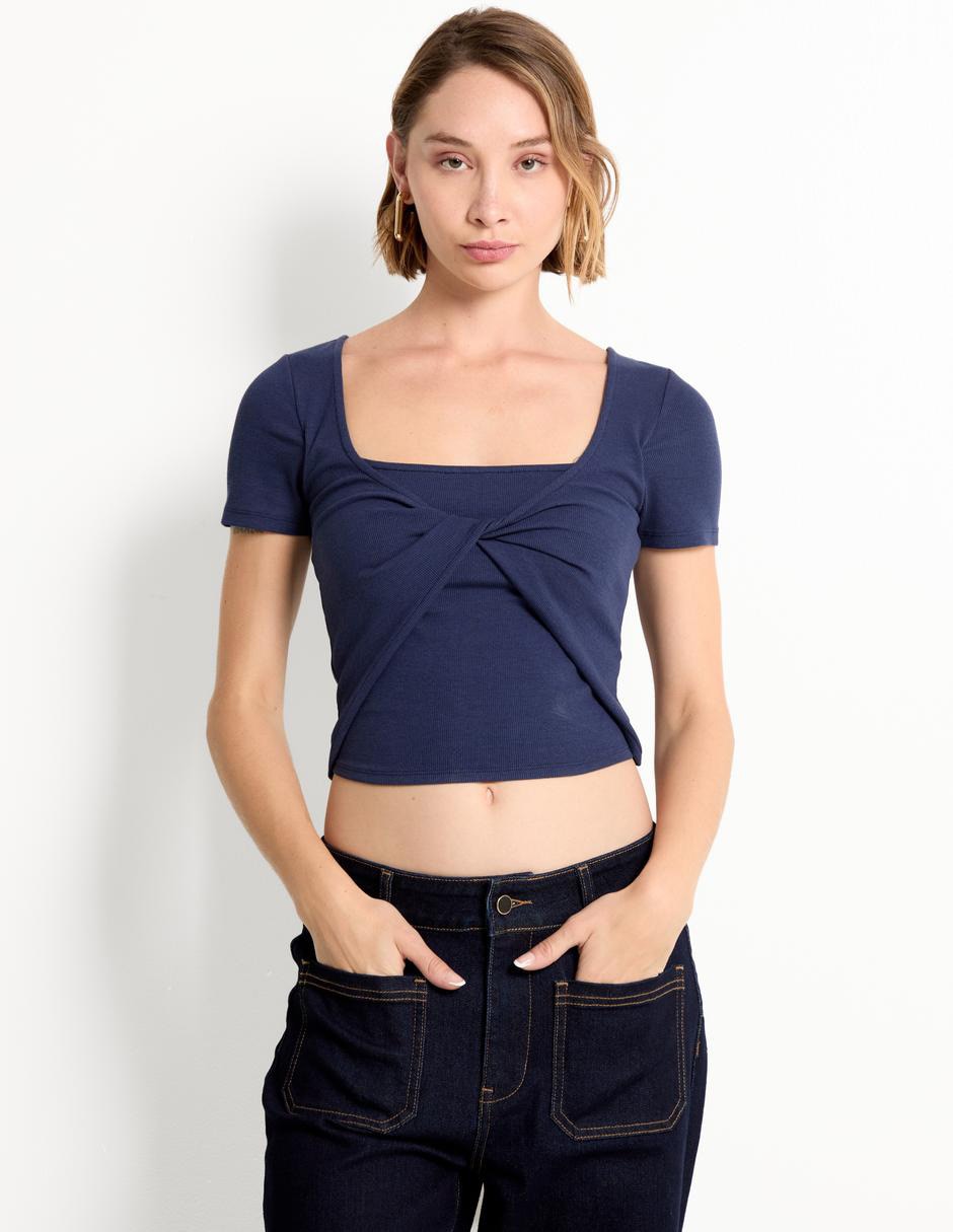 PLAYERA MPM25022-07 M, CH, AZUL MARINO