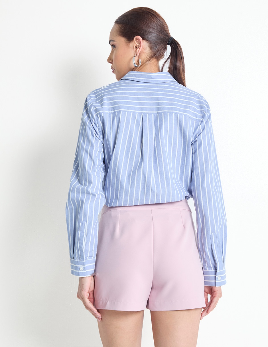 BLUSA MPM25053-09, G, LAVENDER LUSTRE