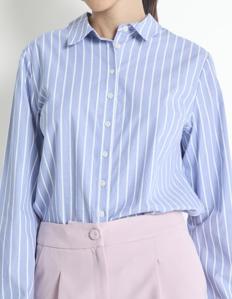 BLUSA MPM25053-09, G, LAVENDER LUSTRE