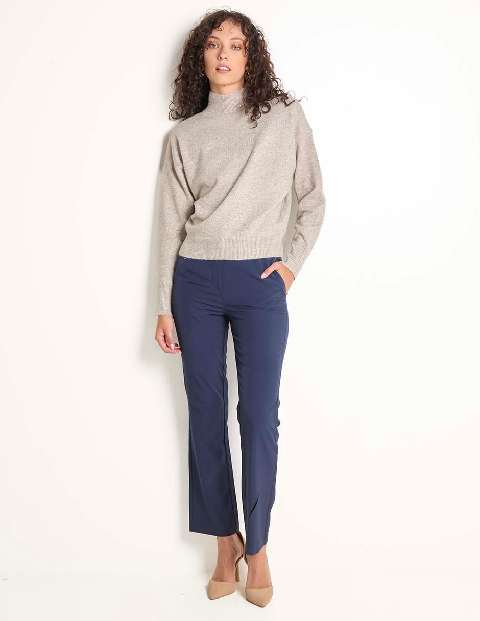 Pantalón de vestir straight para mujer 3