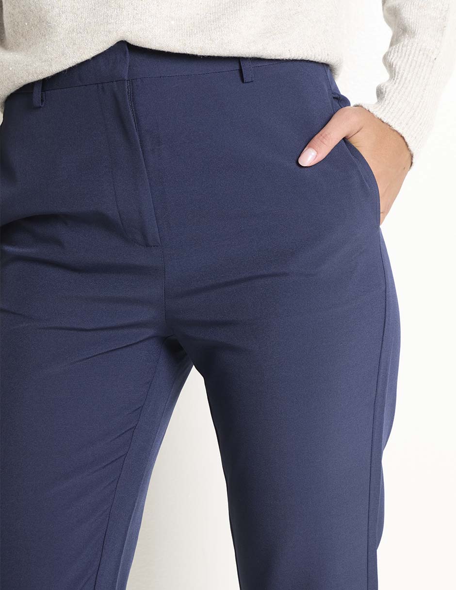 Pantalón de vestir straight para mujer 4