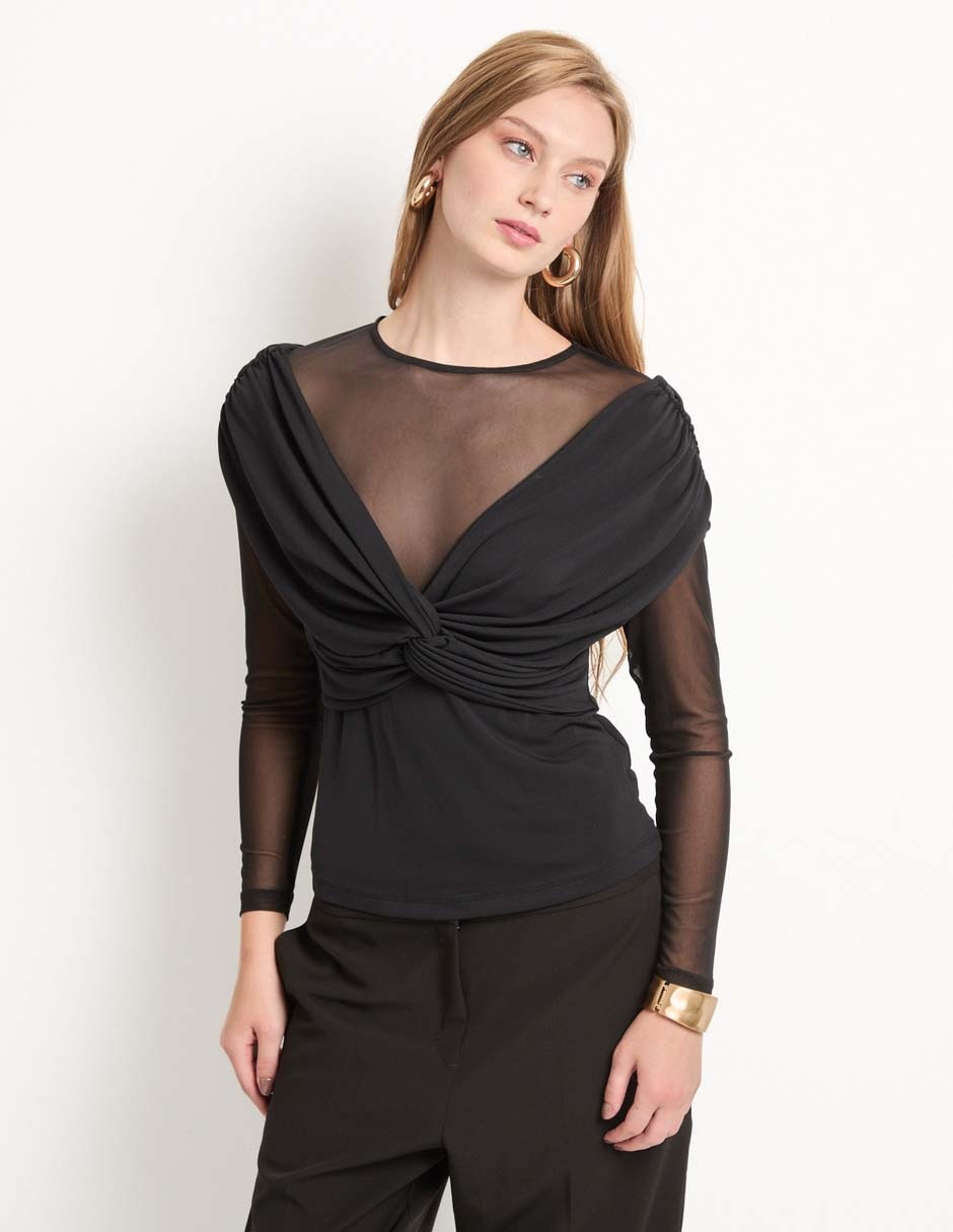 Blusa manga larga para mujer Blusa manga larga para mujer