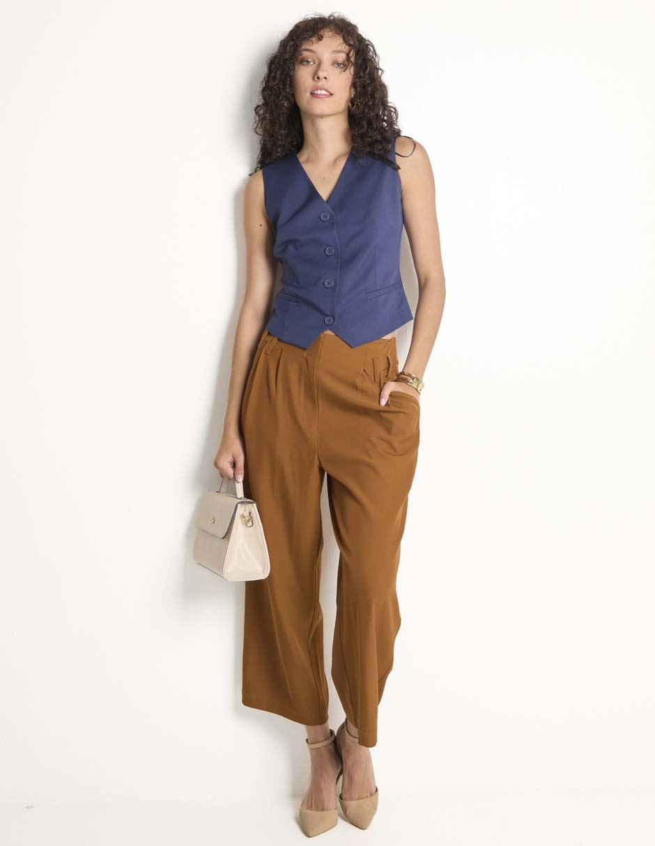Pantalón amplio para mujer 3