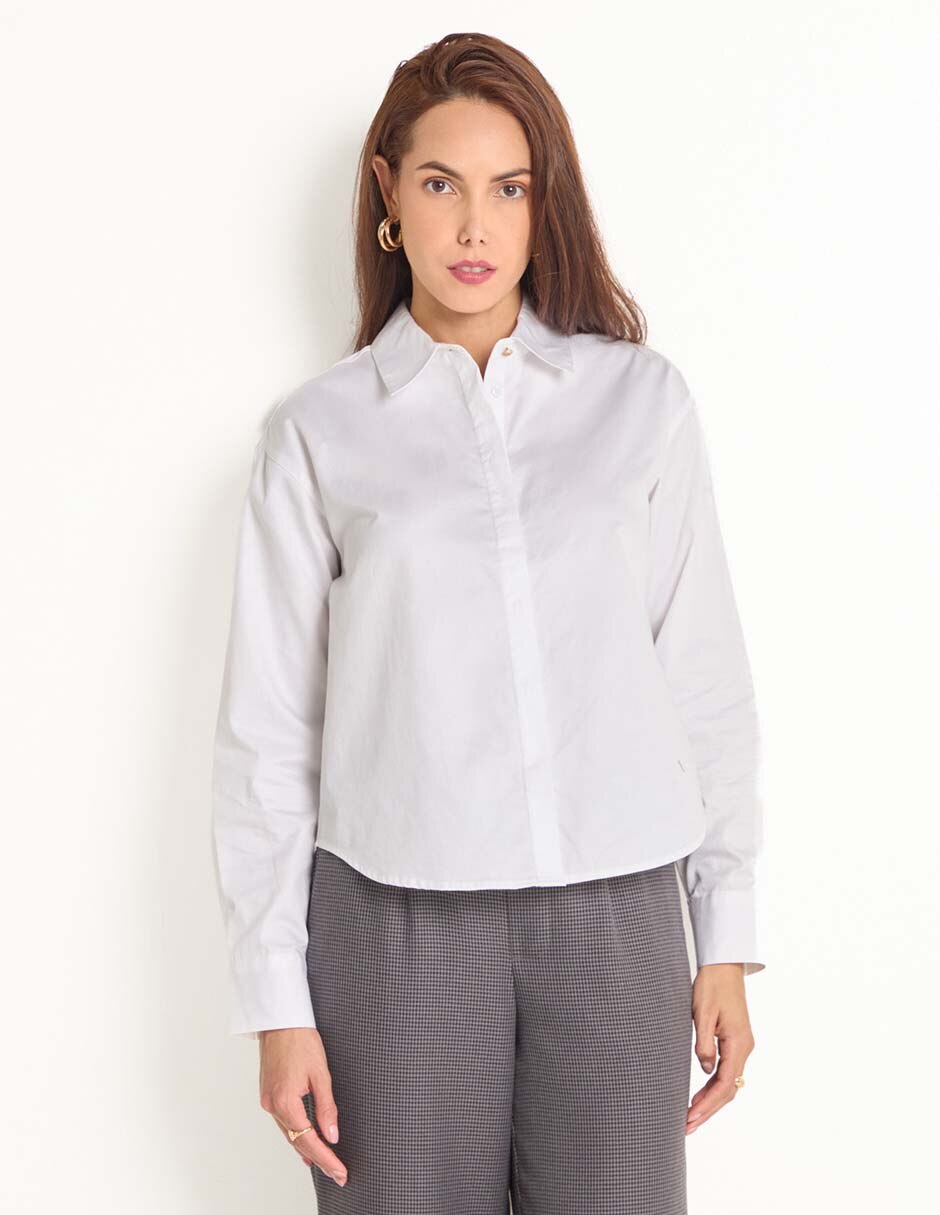 Blusa manga larga para mujer 1