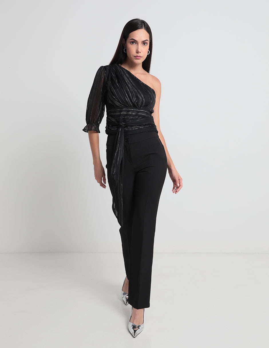 Pantalón de vestir straight para mujer 3