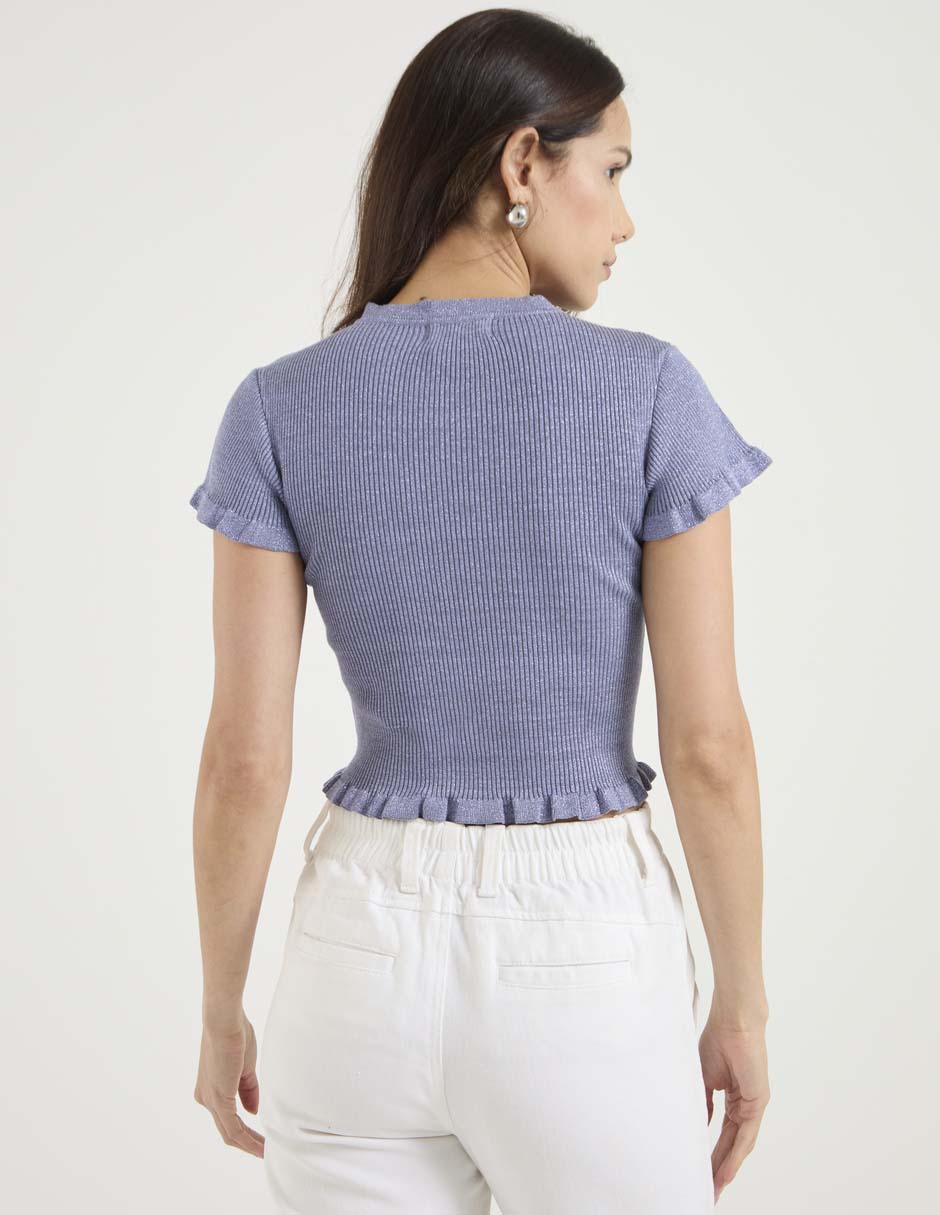 Blusa manga corta para mujer 2