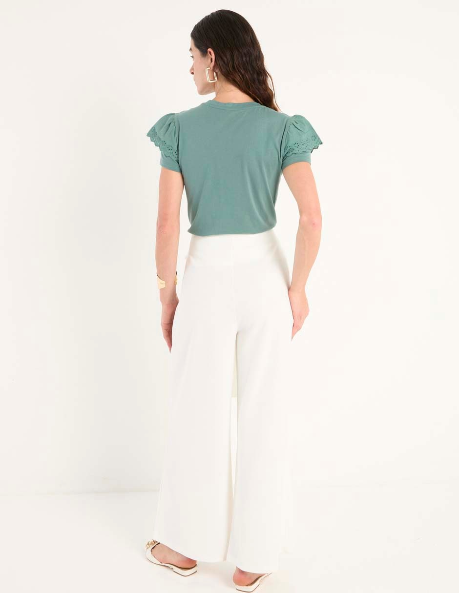 Pantalón relaxed amplio para mujer 2
