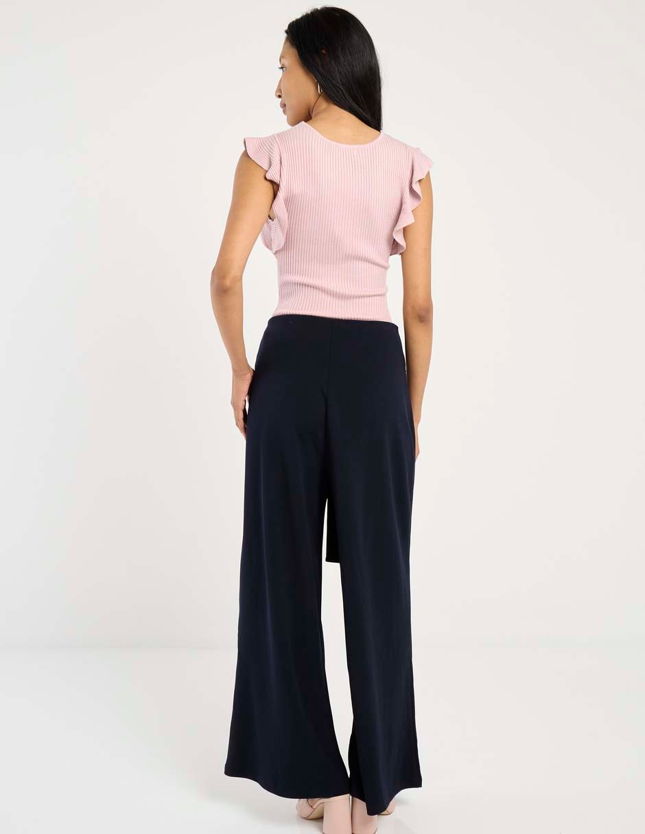 PANTALON METROPOLIS, 13, NEGRO LISO CIN
