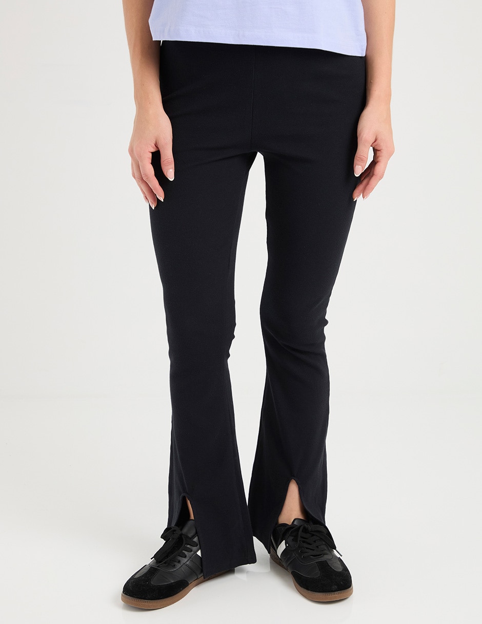 Legging corte cintura con elástico para mujer Legging corte cintura con elástico para mujer