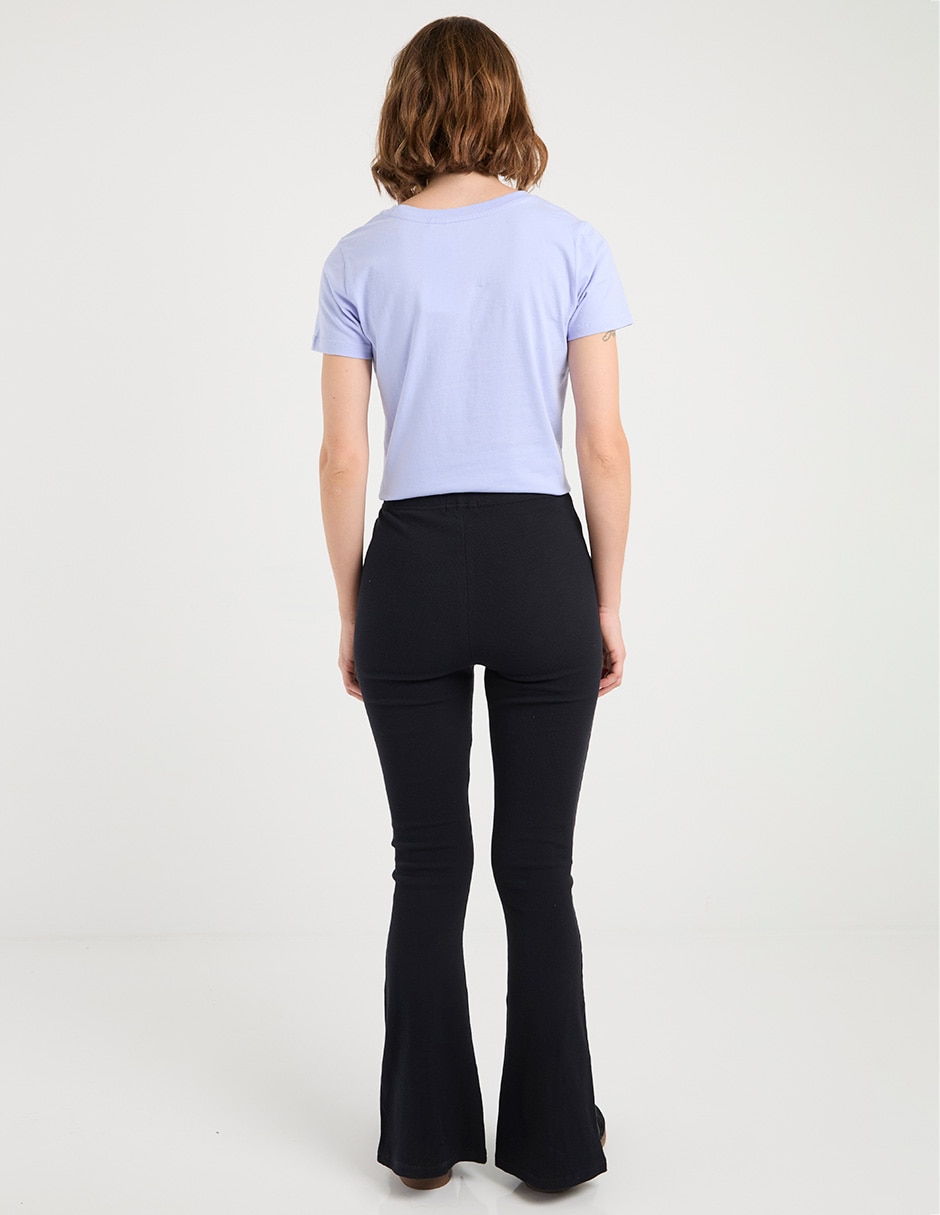 Legging corte cintura con elástico para mujer 2