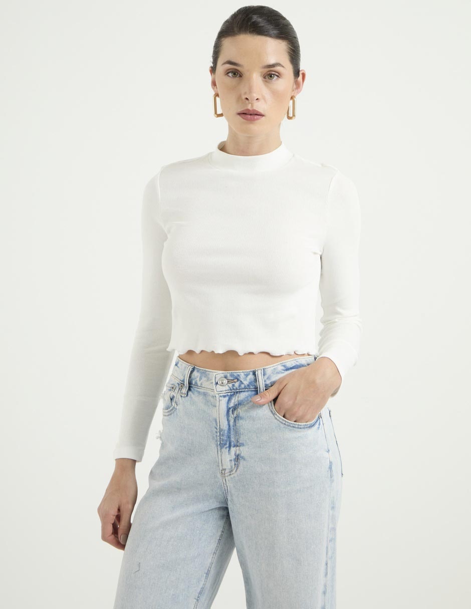 Top cuello redondo 1