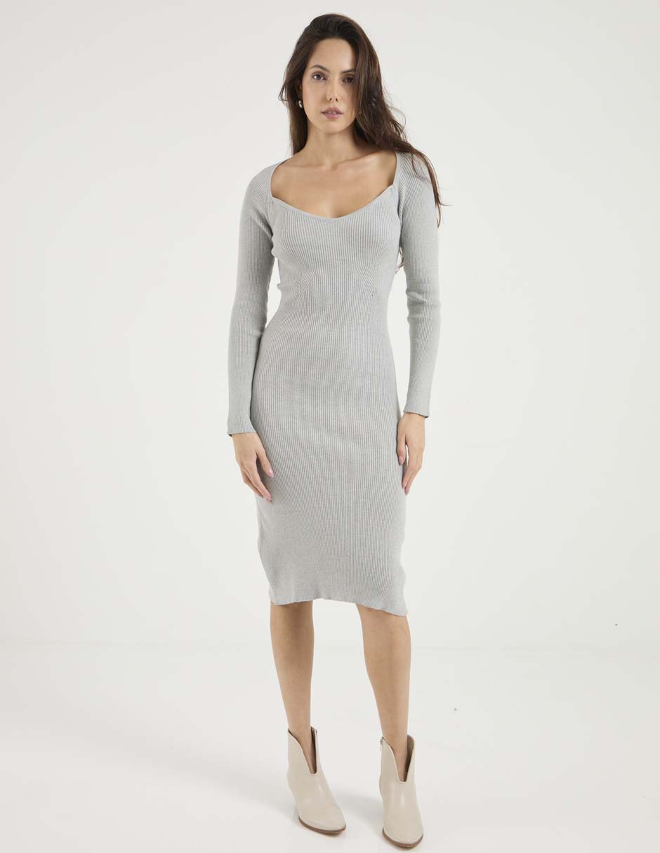 Vestido midi casual para mujer 1