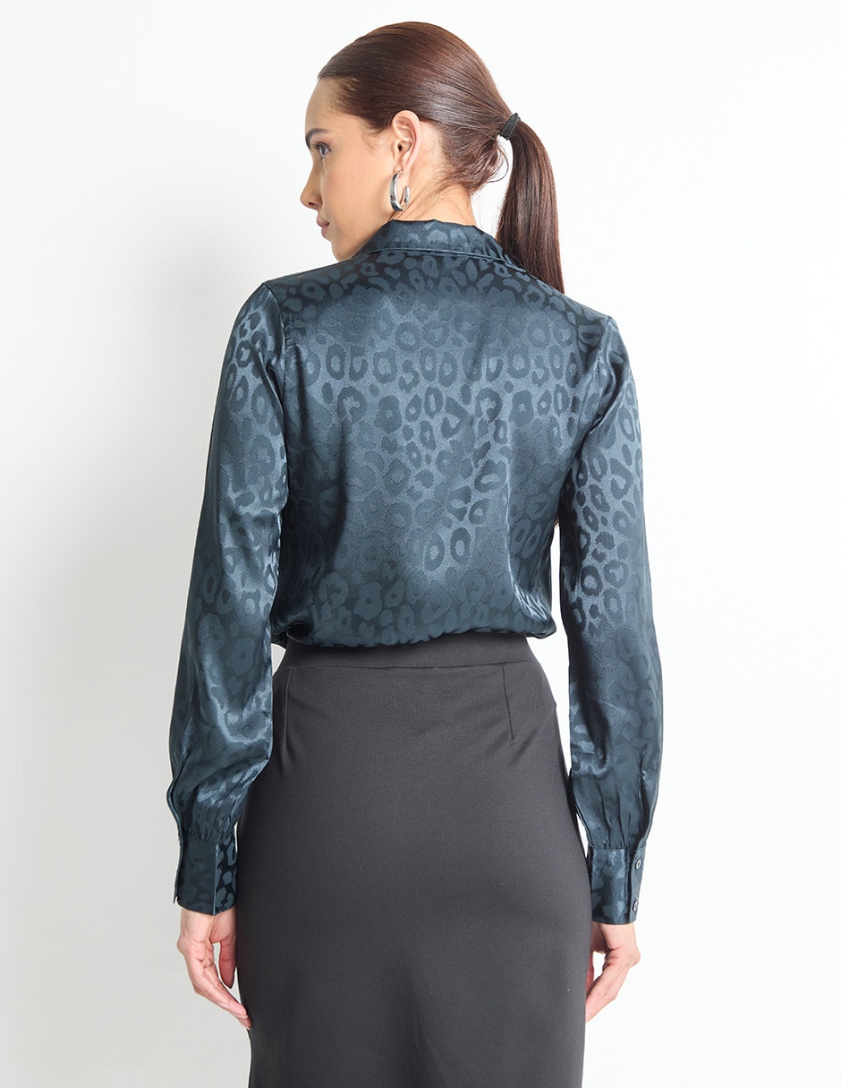 Blusa manga larga para mujer 2