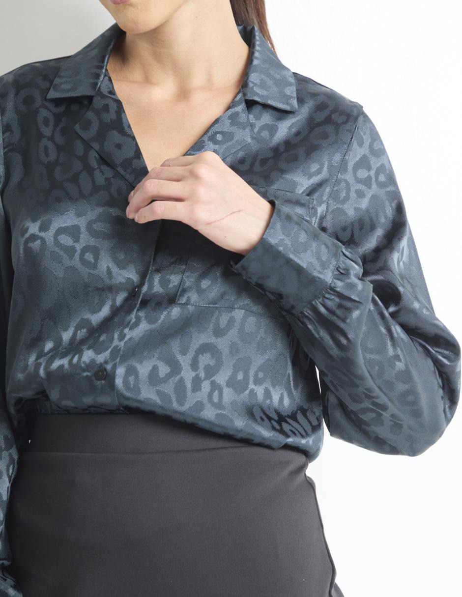 Blusa manga larga para mujer 4