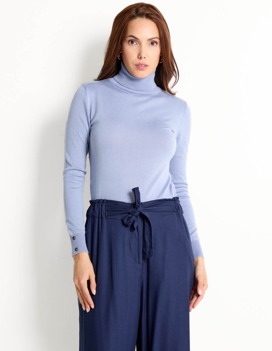 Suéter cuello tortuga para mujer Suéter cuello tortuga para mujer
