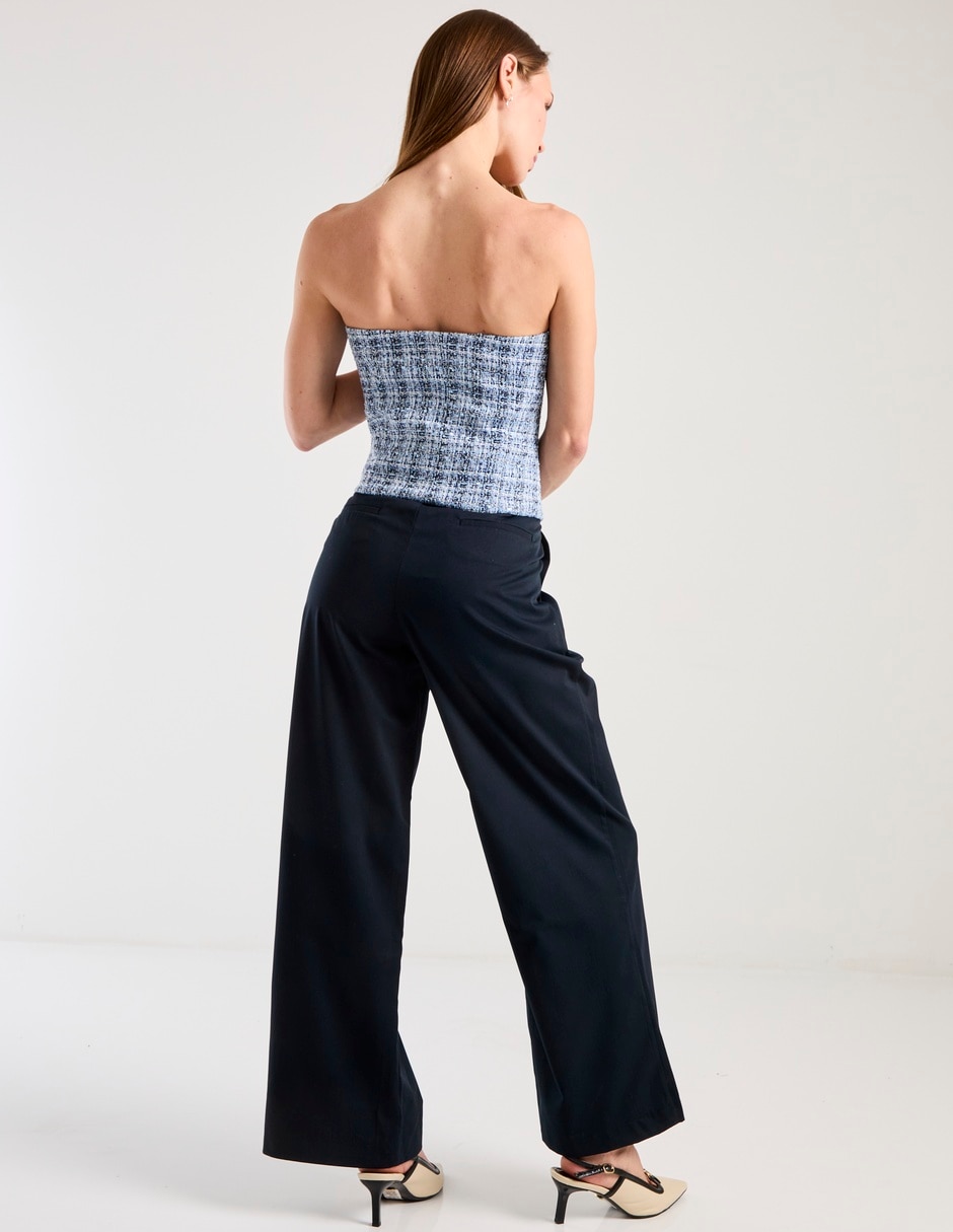Pantalón relaxed wide leg para mujer 2