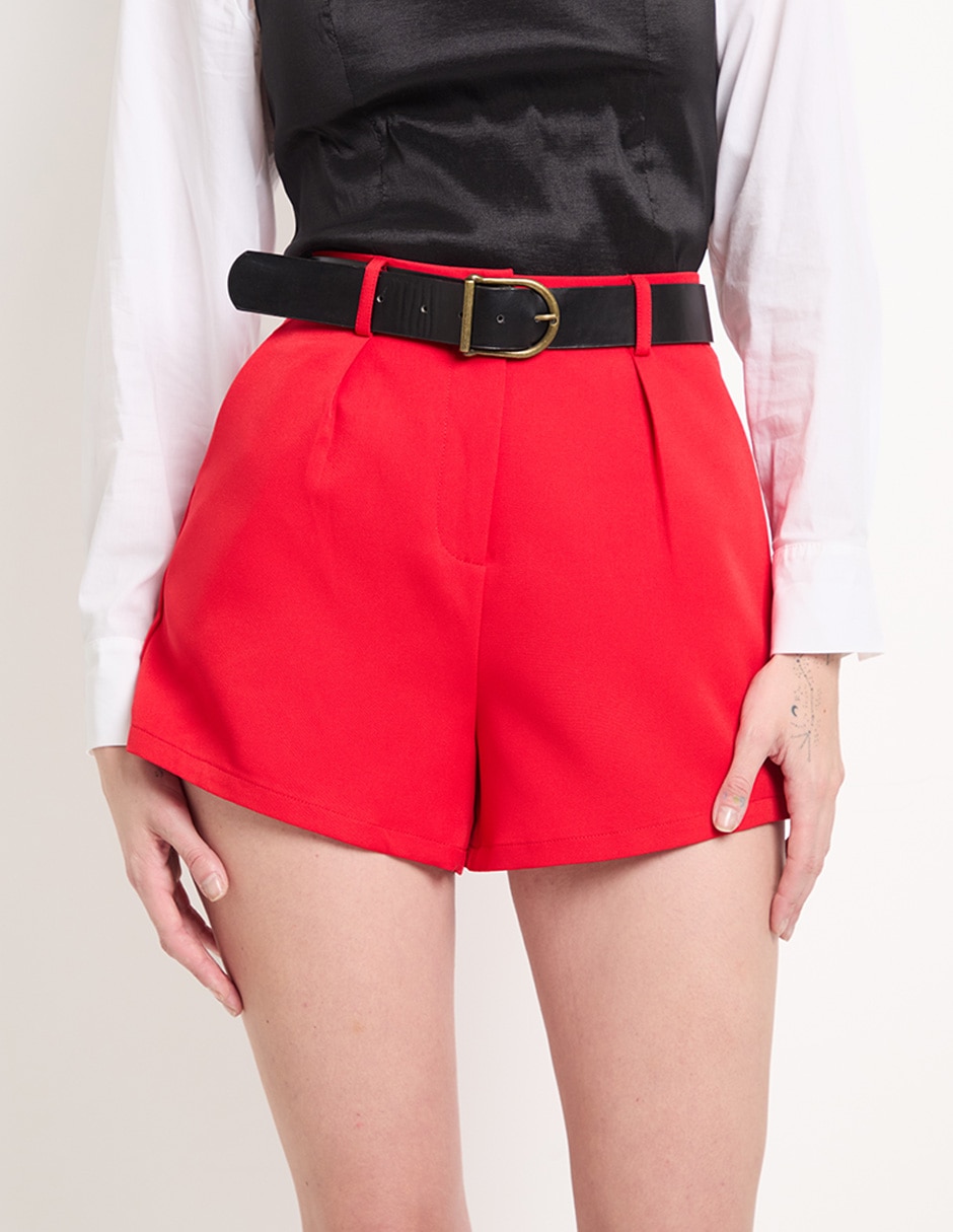 SHORT METROPOLIS, 7, ROJO CLARO MPM2516