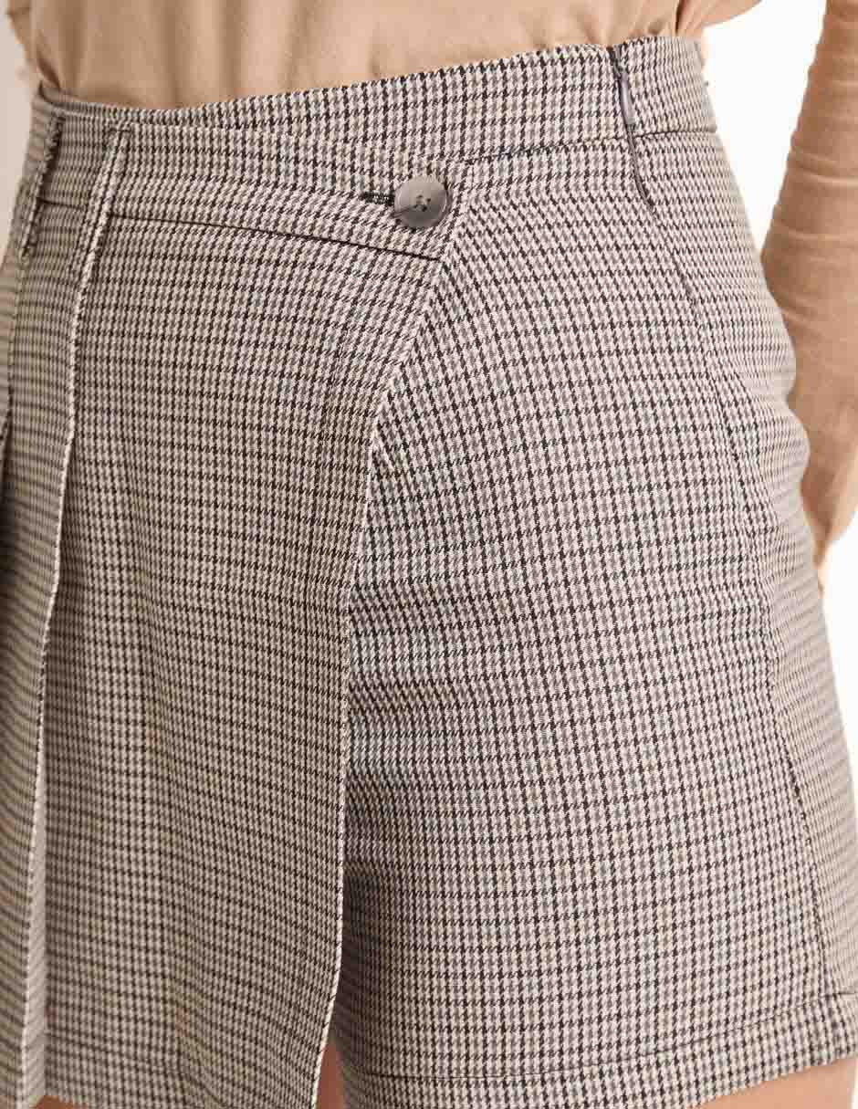 Falda short a la cintura 5