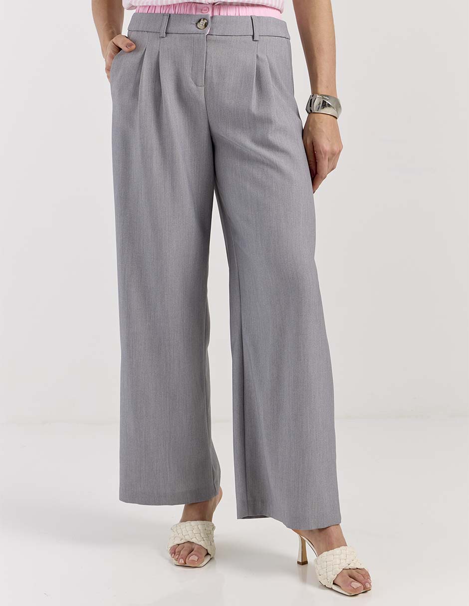 Pantalón de vestir amplio para mujer Pantalón de vestir amplio para mujer