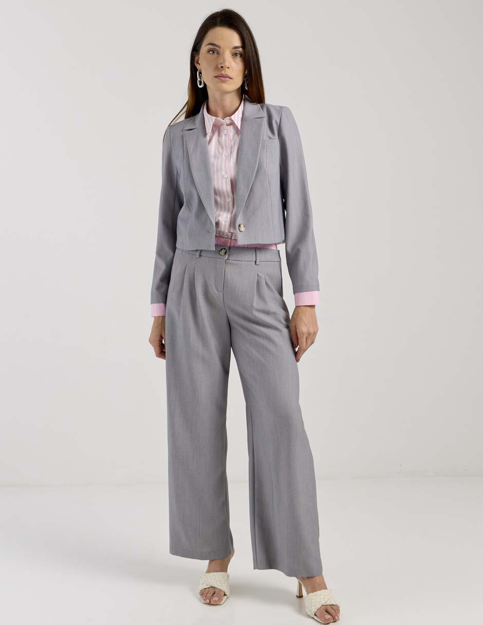Pantalón de vestir amplio para mujer 3