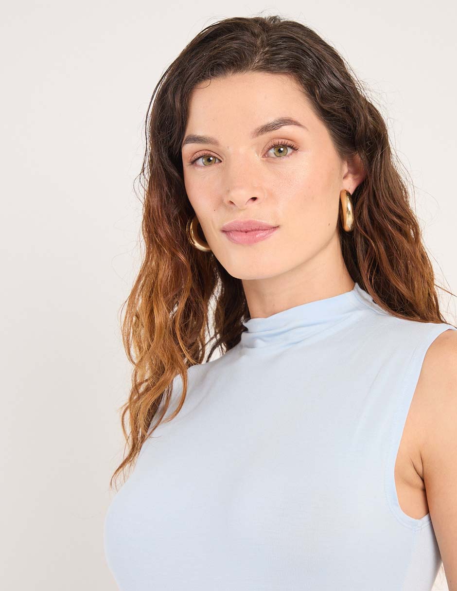 BLUSA MPM26008-01 ME, G, HIELO OBSCURO