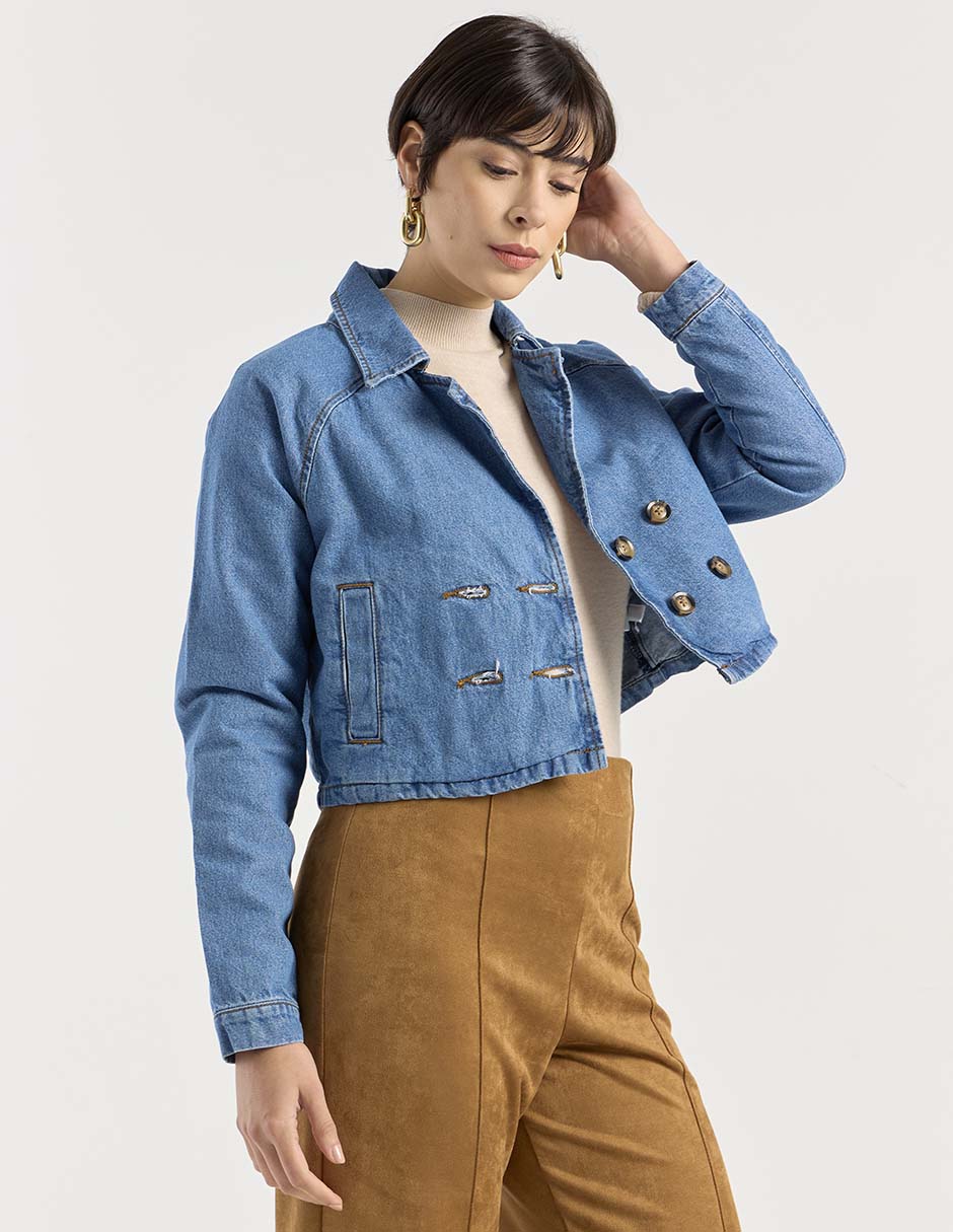 Chamarra denim para mujer 2
